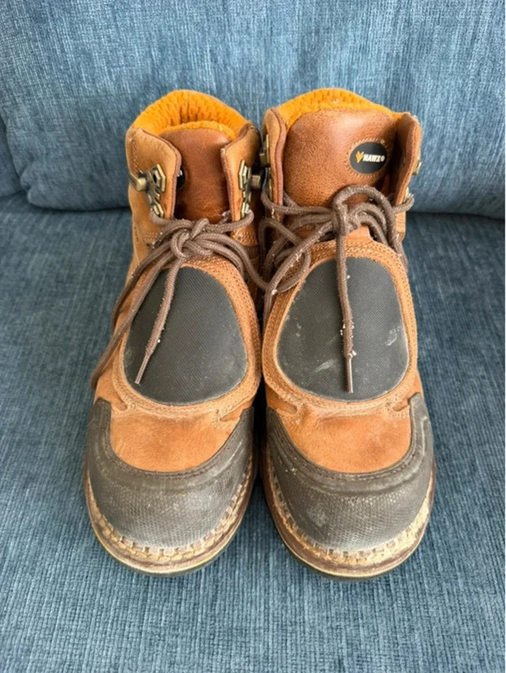 Hawx Men's Crew Chief External Met Guard Work Boots - Composite Toe size 9D